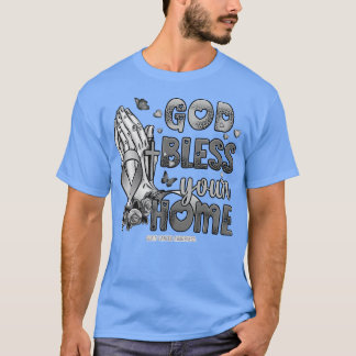 Brain Awareness Gott Segen Hoffnung T-Shirt