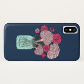 Brain Blume Bouquet Case-Mate iPhone Hülle (Rückseite (Horizontal))