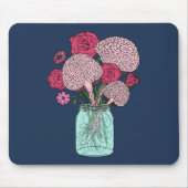 Brain Blume Bouquet Mousepad (Vorne)