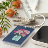 Brain Blume Bouquet Schlüsselanhänger (Vorderseite rechts)