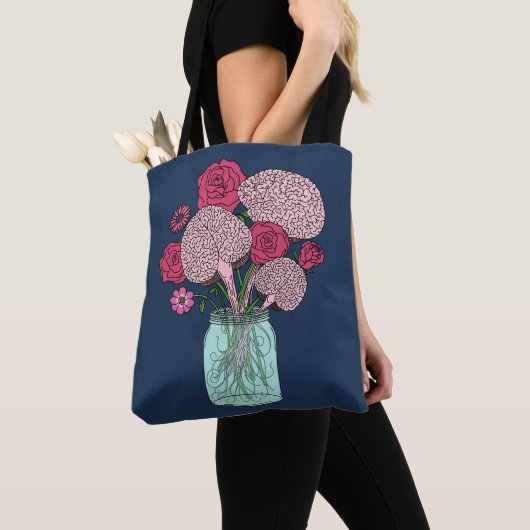 Brain Blume Bouquet Tasche (Von Nahem)