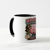 Brain Buffering Forever Persönlicher Humor Tasse (Vorderseite Links)