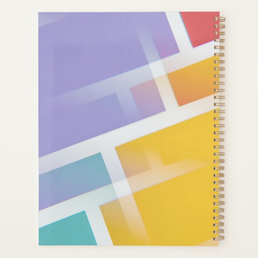 Brain Calculates Possibilities | Math Thinker Planer (Rückseite)