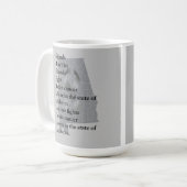Brain Cancer Awareness in Alabama Kaffeetasse (Vorderseite Links)