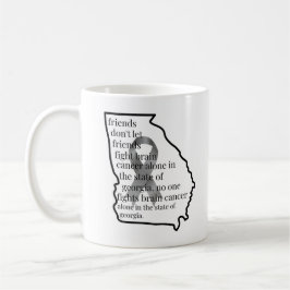 Brain Cancer Awareness in Georgia  Kaffeetasse
