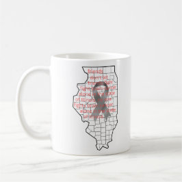 Brain Cancer Awareness in Illinois Kaffeetasse
