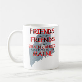 Brain Cancer Awareness in Maine Kaffeetasse