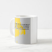 Brain Cancer Awareness in Rhode Island  Kaffeetasse (Vorderseite Links)