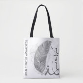 Brain Cancer Awareness Tote Bag Tasche (Vorderseite)