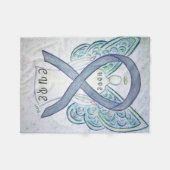 Brain Cancer Blankets Fleecedecke (Vorderseite (Horizontal))