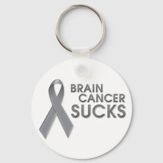 Brain Cancer Sucks Keychain Schlüsselanhänger