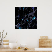 Brain cells. Neurons Poster (Küche)