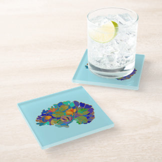 Brain Coaster Glasuntersetzer