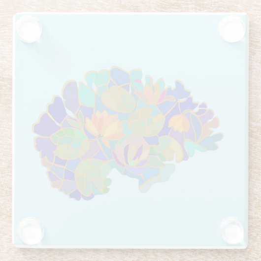 Brain Coaster Glasuntersetzer (Rückseite)