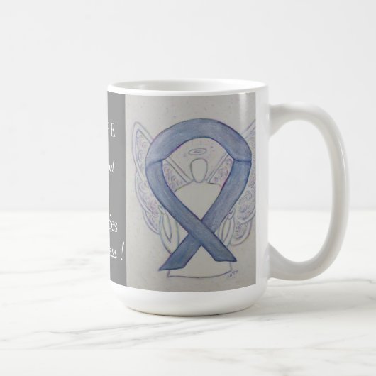 Brain Disabilities Awareness Ribbon Angel Tasse (Rechts)