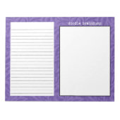 Brain Dump Doodles Journaling Notepad Notizblock (Vorderseite)