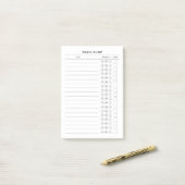 Brain Dump - Erledigen Sie den Prioritätenplaner n Post-it Klebezettel (Auf Schreibtisch)