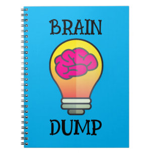 BRAIN DUMP NOTEBOOK NOTIZBLOCK