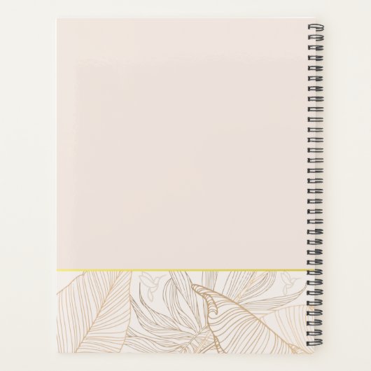 Brain Dump Planner Planer (Rückseite)