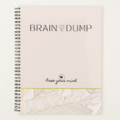 Brain Dump Planner Planer (Vorderseite)