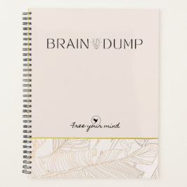 Brain Dump Planner Planer