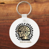 Brain.exe Loading… Schlüsselanhänger (Vorderseite)