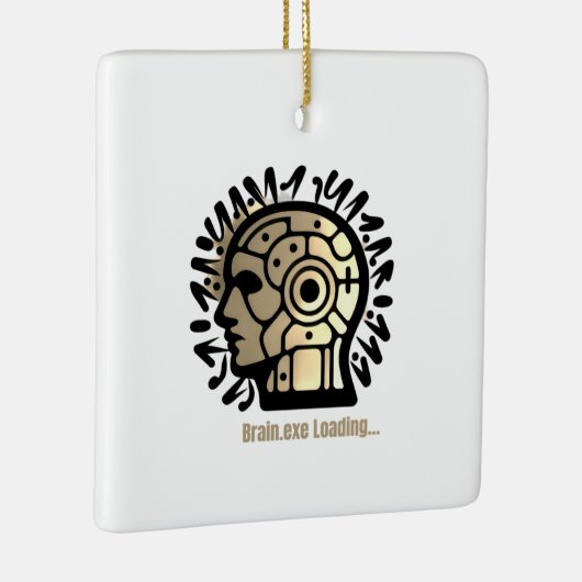 Brain.exe wird geladen… keramikornament (Rechts)