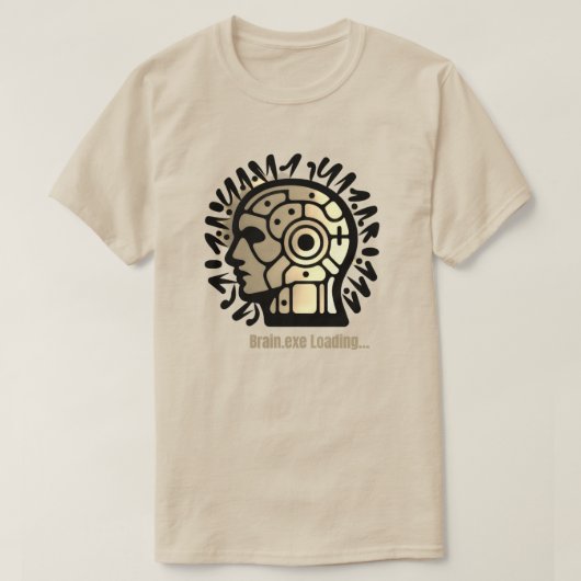 Brain.exe wird geladen… T-Shirt (Design vorne)