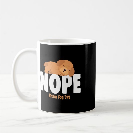 Brain Fog Day Lupus Bewusstsein Fibromyalgie Fibro Kaffeetasse (Links)
