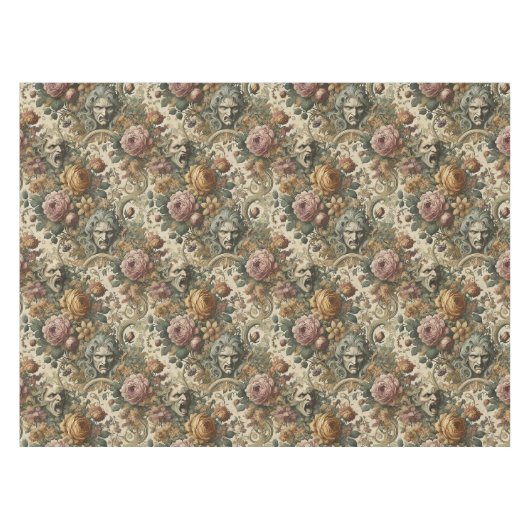 Brain Fog - Gothic Large Pattern Tischdecke (Vorderseite (Horizontal))