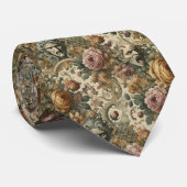 Brain Fog - Gothic Viktorianisch Krawatte (Gerollt)