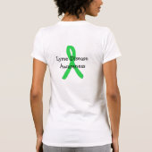 Brain Fog Lyme Disease Awareness Shirt (Rückseite)