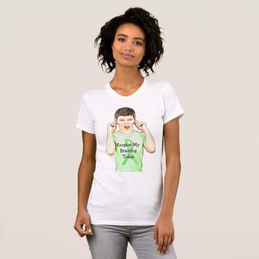 Brain Fog Lyme Disease Awareness Shirt (Vorne ganz)