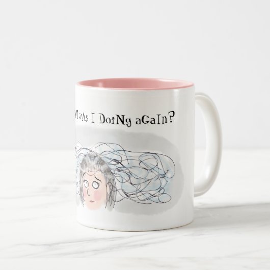 Brain Fog Menopause Tasse (VorderseiteRechts)