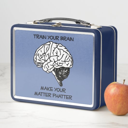 Brain Food für Phat Heads von Aleta Metall Lunch Box (Beispiel)