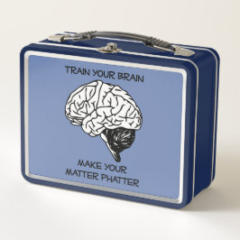 Brain Food für Phat Heads von Aleta Metall Lunch Box