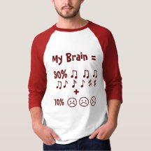 Brain Formula: Funny Zitat Raglan