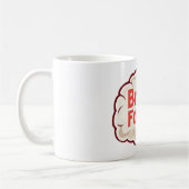 Brain Found Funny Slogan Kaffeetasse (Links)