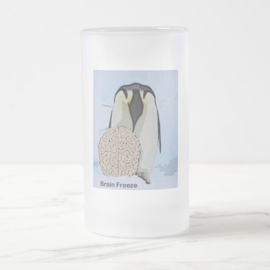 Brain Freeze 2 Mattglas Bierglas (Mittel)