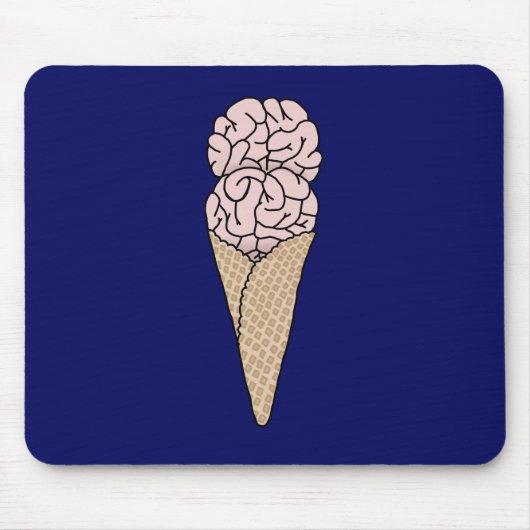 Brain Freeze Eiscreme Mousepad (Vorne)