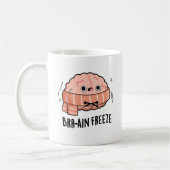 Brain Freeze Funny Biology Anatomie Pun Kaffeetasse (Links)