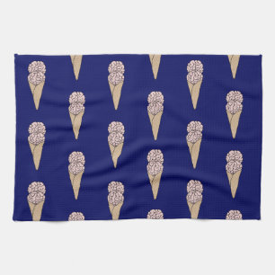 Brain Freeze Ice Creme Geschirrtuch