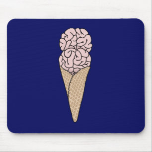 Brain Freeze Ice Creme Mousepad