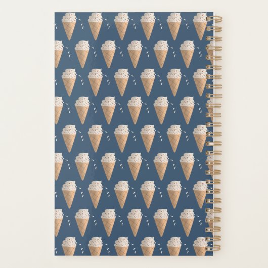 Brain Freeze Kid Fun Academic Planner Planer (Rückseite)