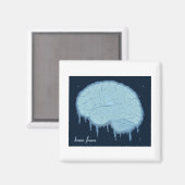 Brain Freeze Magnet (Vorderseite/Rückseite)