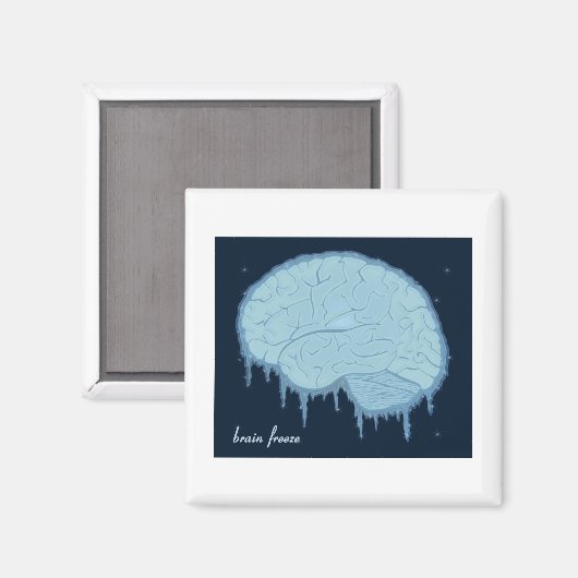 Brain Freeze Magnet (Vorderseite/Rückseite)