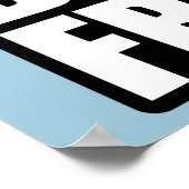 Brain Freeze Poster (Ecke)