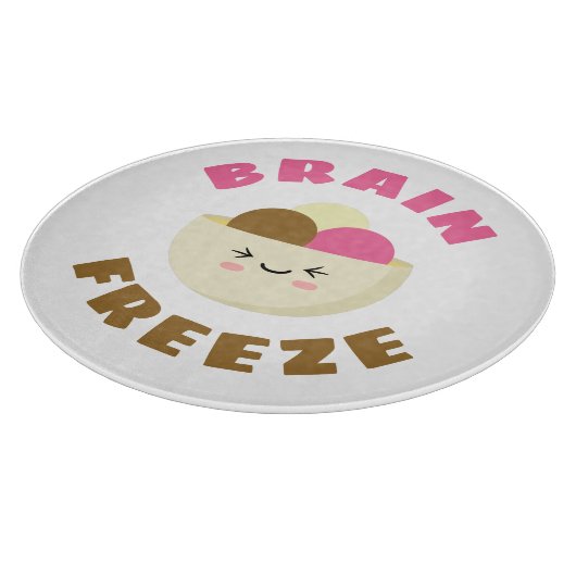 Brain Freeze Schneidebrett (Ecke)