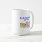 Brain Freeze Squad Süßes Kawaii Eiscreme Kaffeetasse (VorderseiteRechts)