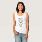Brain Freeze Tank Top (Vorderseite Vollansicht)
